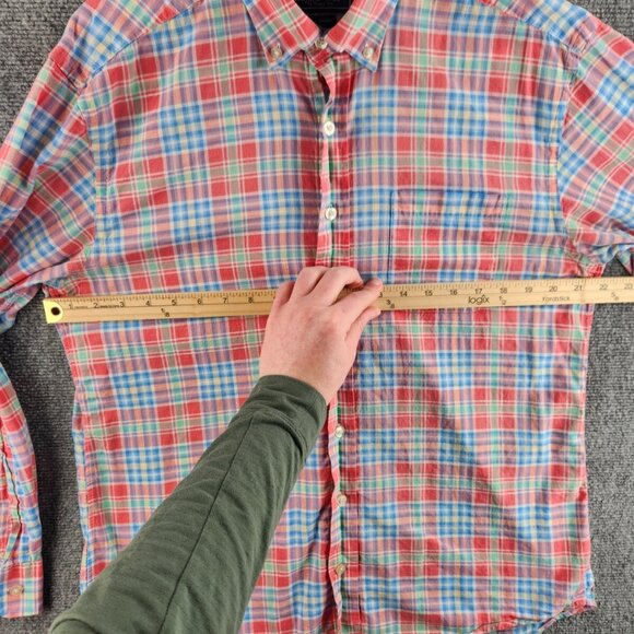 Vineyard Vines Murray Shirt Medium Multicolor Plaid Long Sleeve Button Up Shirt - Picture 16 of 16